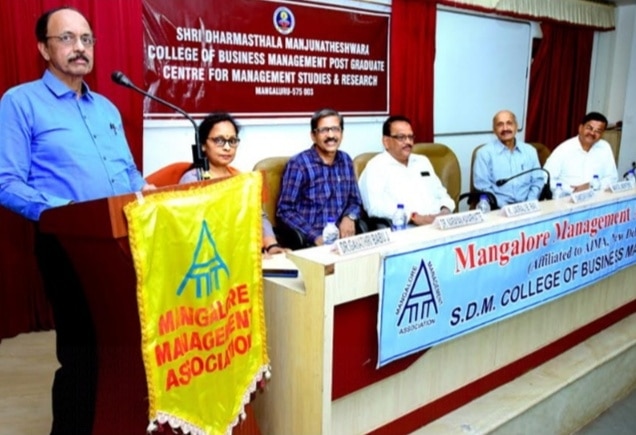 Mangaluru MMA organizes monthly talk at SDM MBA College on soft skills